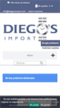 Mobile Screenshot of diegosimport.com